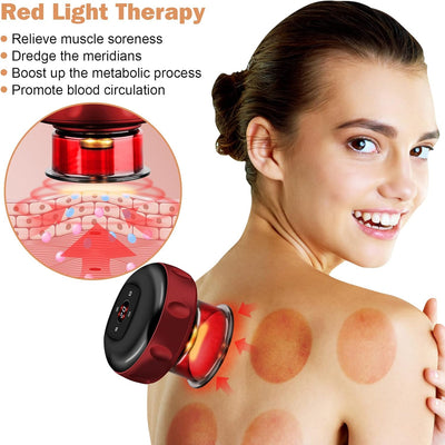 ENIGMA™ 4-in-1 Smart Cupping Therapy Massager for Targeted Pain Relief
