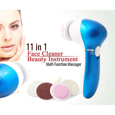 ENIGMA™ 11 In 1 Deep Cleanser Callus Remover & Massager Set