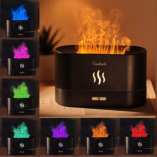 ENIGMA™  3D LED SIMULATION NIGHT LIGHT AIR HUMIDIFIER 16 MULTI COLOURS