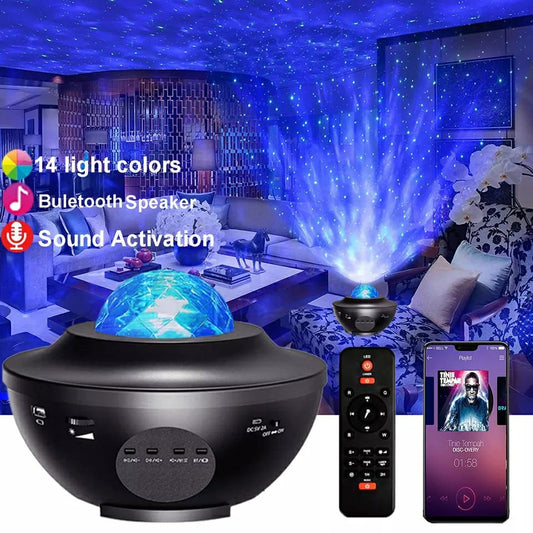 ENIGMA™ Led Star Ocean Wave Projector