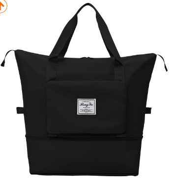 ENIGMA™ Women Travel Foldable Shoulder Bag Patchwork