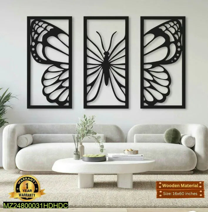 ENIGMA™ Wooden Butterfly Wall Decorations