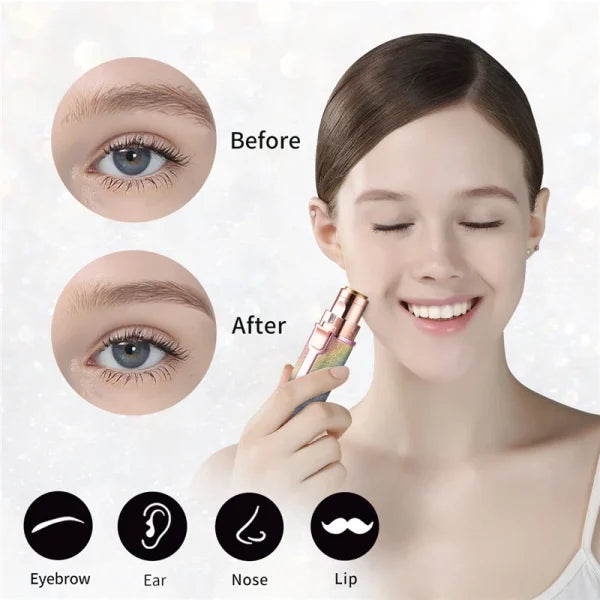 ENIGMA™  2 In 1 Electric Eyebrow Trimmer