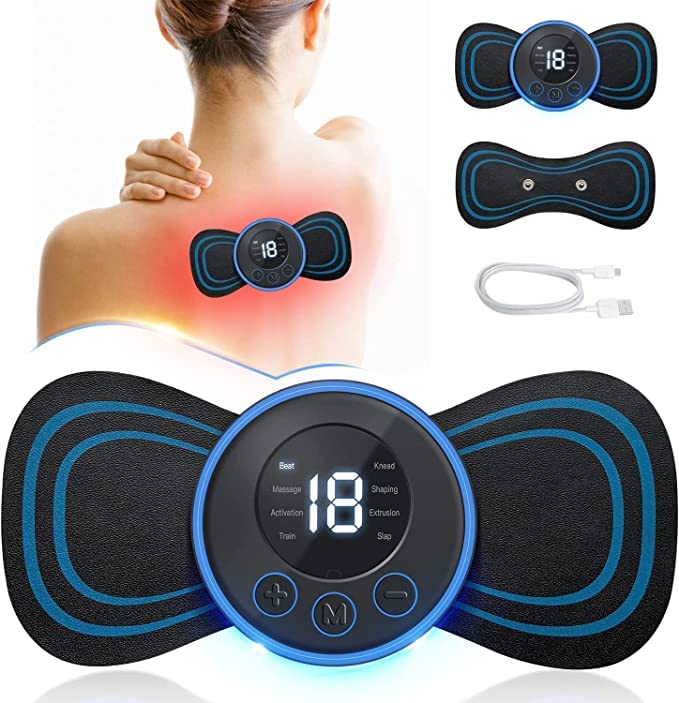 ENIGMA™ EMS Butterfly Neck Rechargeable Massager