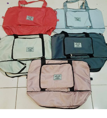ENIGMA™ Women Travel Foldable Shoulder Bag Patchwork